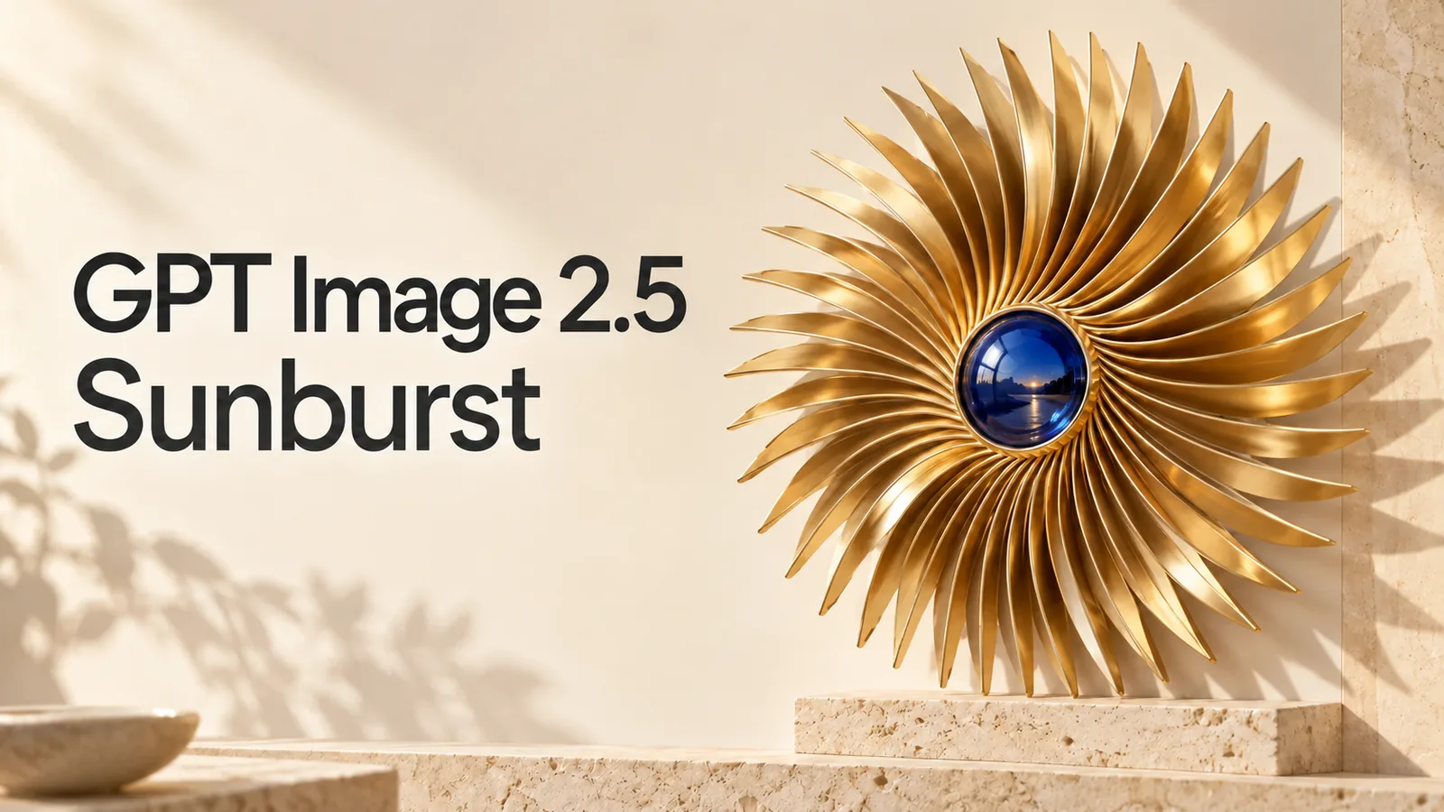 GPT Image 2.5 Sunburst