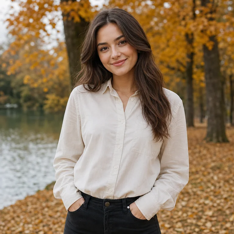 Saisonales Outfit - Vorher