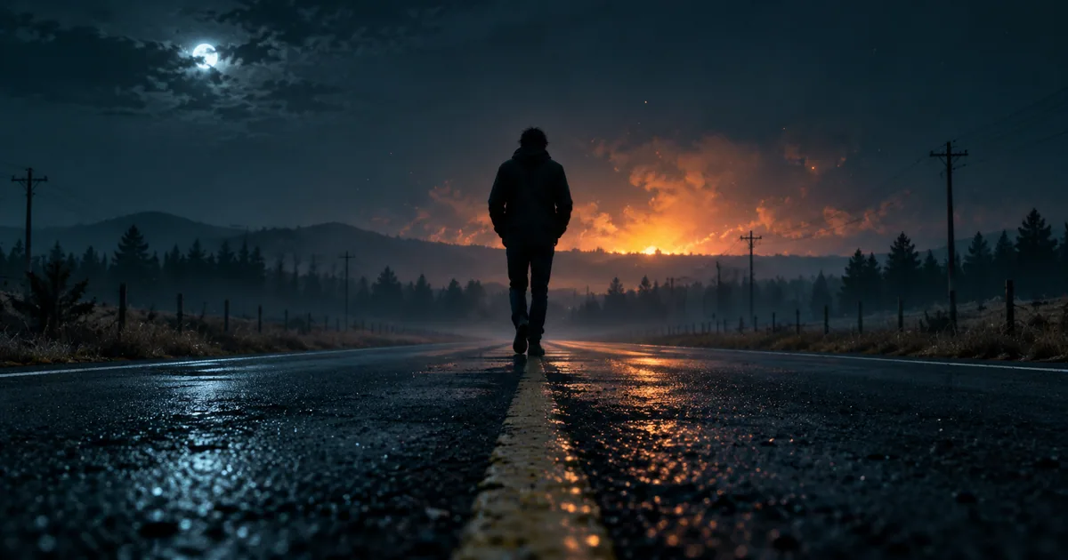 Turn One Photo into a Fictional Walking-Away Shot