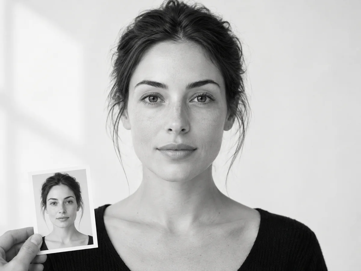 Start with a clear portrait you can use